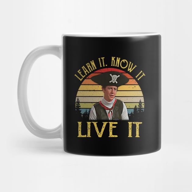 Mens Learn It Know It Live It Vintage by JorgeHigginsDesigns